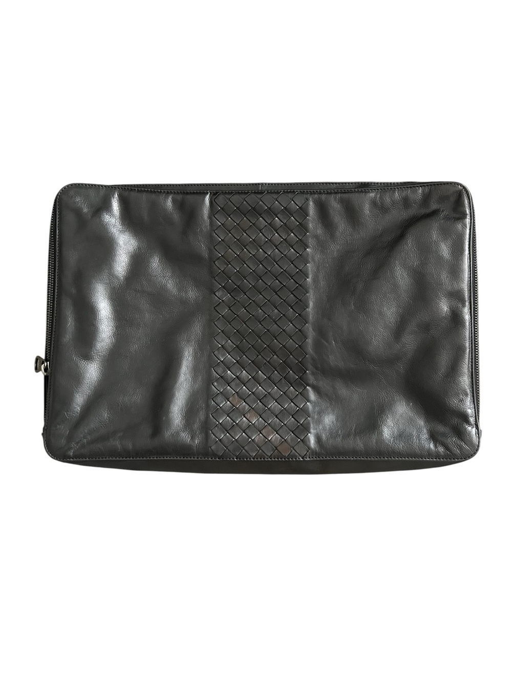 Bottega Veneta Intrecciato And Calf Leather Document Holder